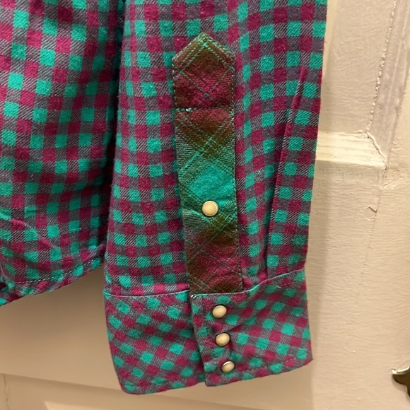 Ryan Michael western shirt ladies size large - Picture 6 of 8